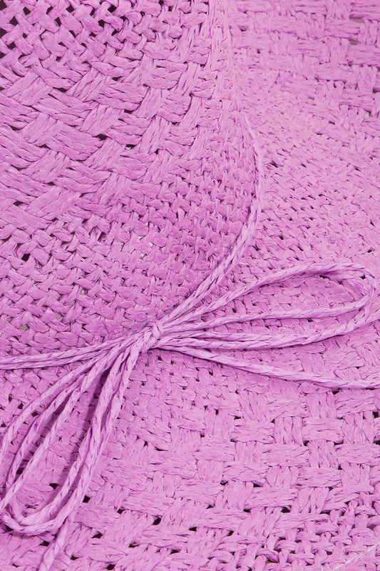 Fame Straw Braided Sun Women Hat - Zara-Craft