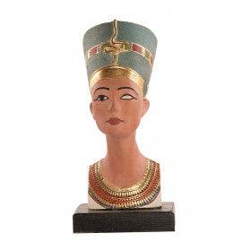 Bust of Egyptian Queen Nefertiti - Museum Replica - Zara-Craft