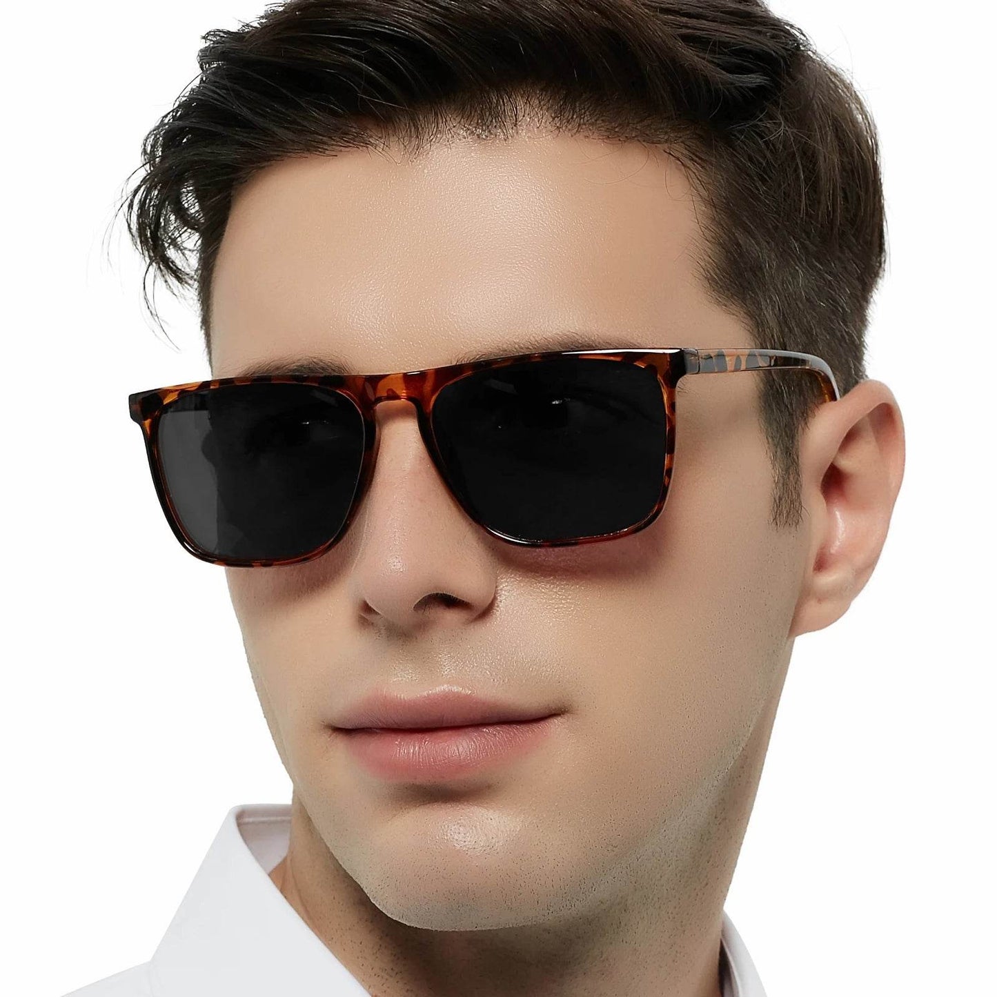 Mens Sunglasses Polarized Brand Designer Luxury Anti-glare Car Glasses Fashion Square Male Sun glasses Black Shades Goggle UV400 - Zara-Craft