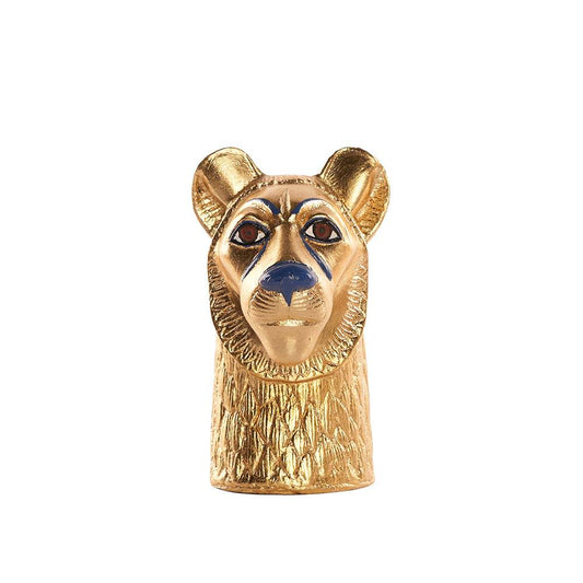 Ancient Egyptian Head of A Lion Statue - Zara-Craft