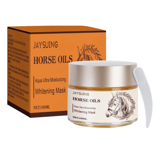 Horse Oil Whitening Mask Nourishing And Firming Skin Repair - Zara-Craft