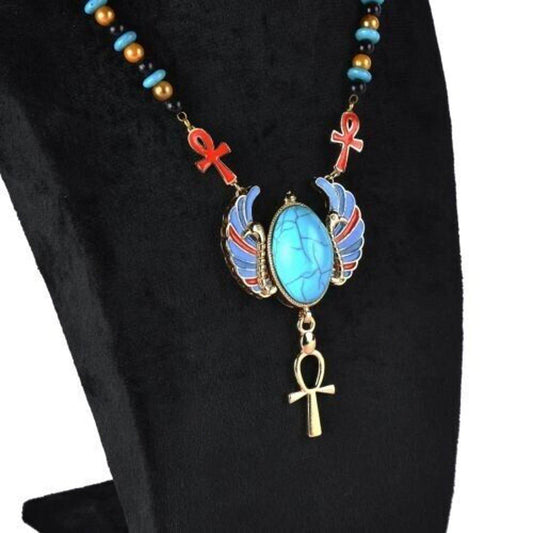 Ancient Egyptian Scarab Women Necklace - Zara-Craft