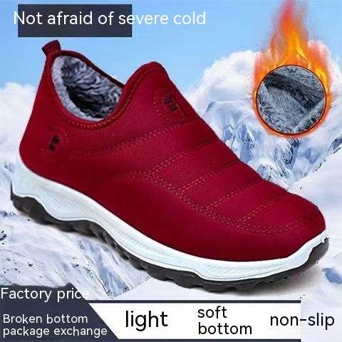 Fleece-lined Warm Waterproof Woodpecker Hiking Men Shoes - Zara-Craft