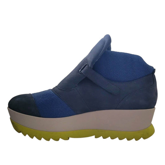 Camper Laika Platform Women Sneakers Blue Suede Mesh Size EU40 /US 9.5 - Zara-Craft