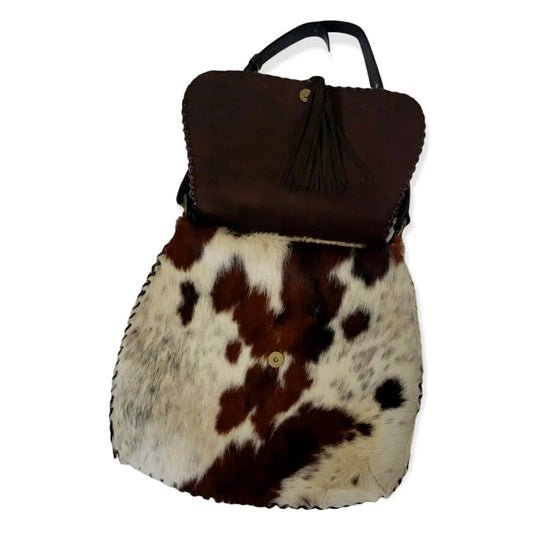 (Used) Russel & Bromley Cowhide Leather Crossbody Women Bag Made in Italy - Zara-Craft