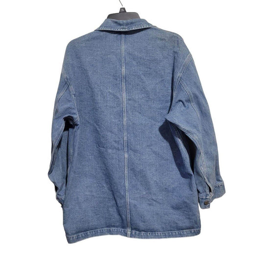 (Used) Lauren Ralph Lauren Denim Chore Men / Women Jacket Size M - Zara-Craft