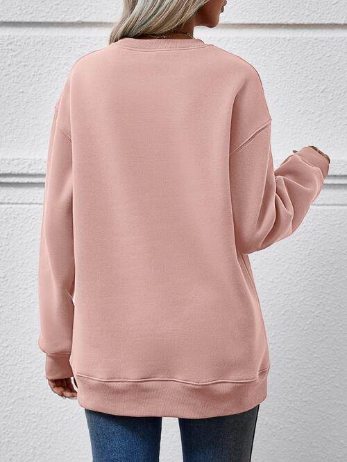MERRY CHRISTMAS Long Sleeve Women Sweatshirt - Zara-Craft
