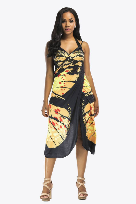 Butterfly Spaghetti Strap Women Cover Up - Zara-Craft