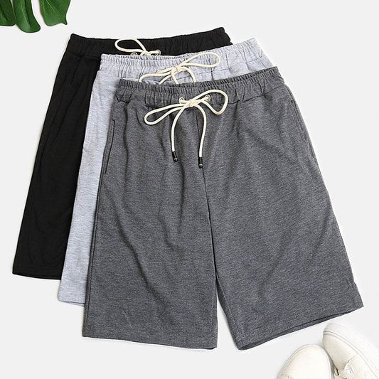 Drawstring Waist Three-Piece Women Shorts Set - Zara-Craft