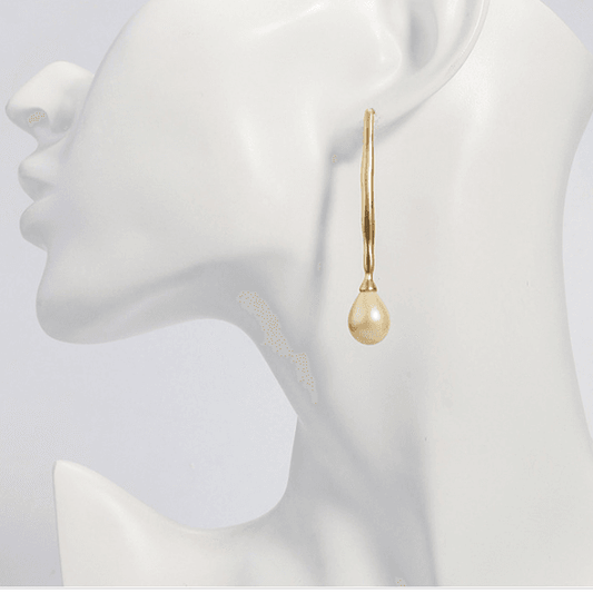 Simple Pearl Women Earrings - Zara-Craft