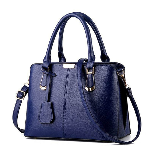 Solid Color Fashion Women Handbag Large Capacity - Zara-Craft