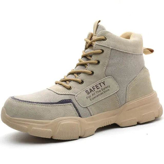 Safety Steel-Toe Men's Working Boots - Zara-Craft