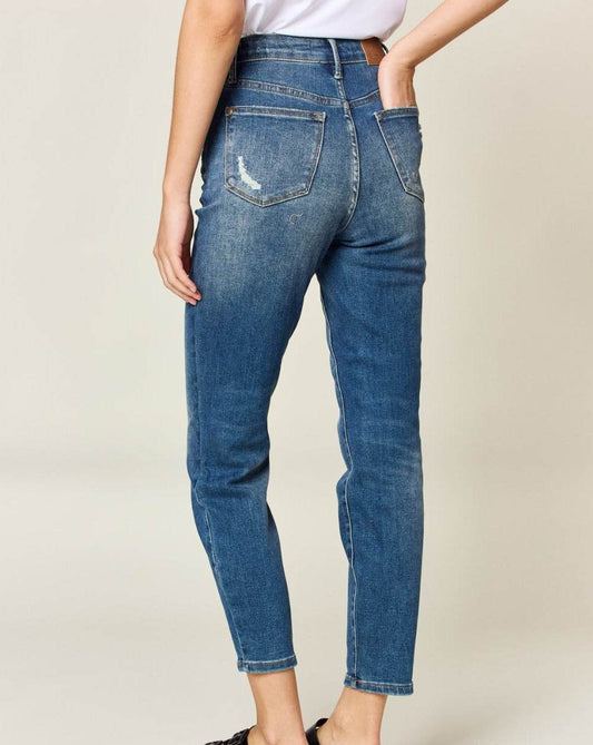 Judy Blue Full Size Tummy Control High Waist Slim Women Jeans - Zara-Craft
