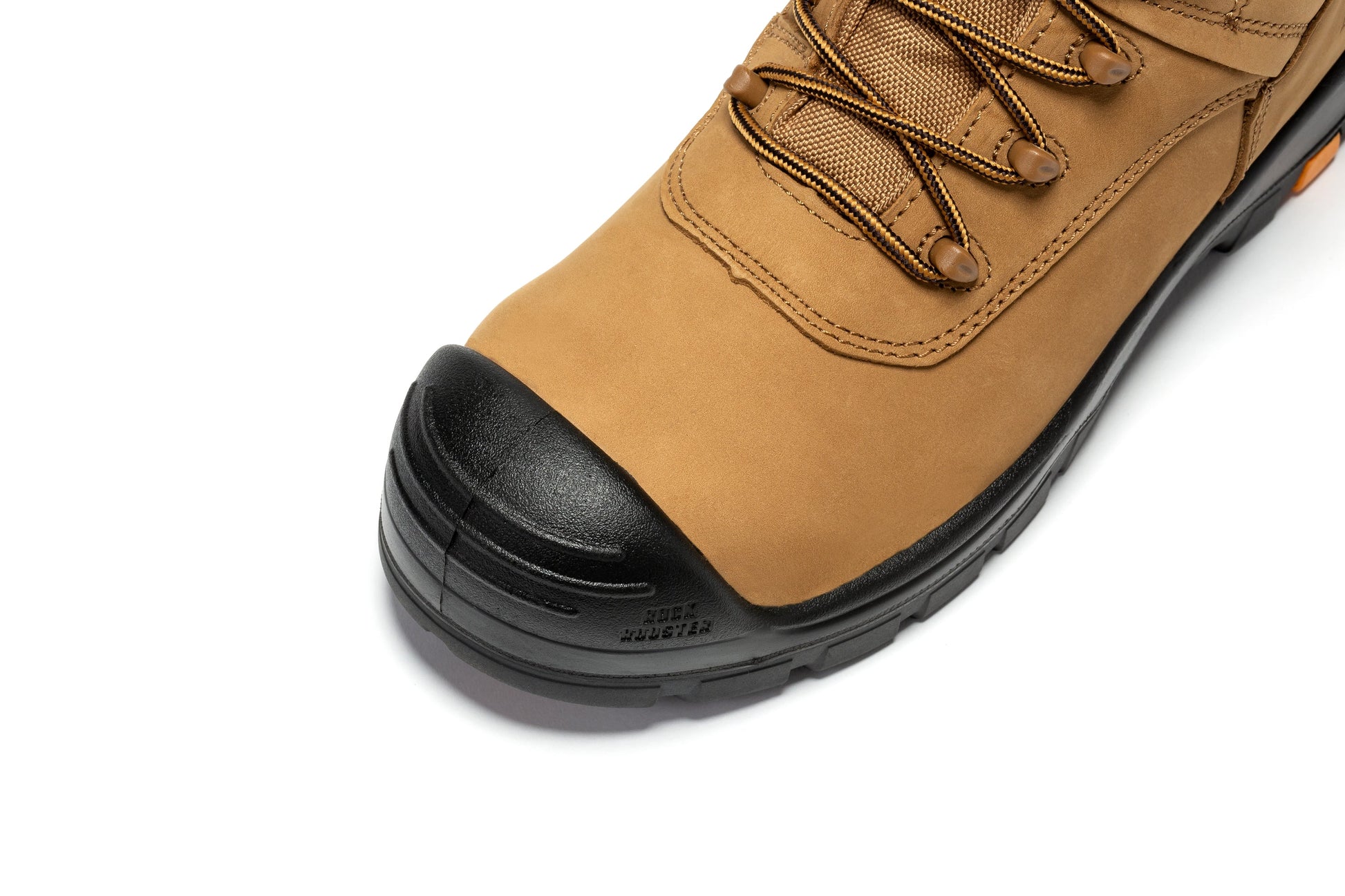 ROCKROOSTER Beaufort Men's Brown 8 inch Waterproof Composite Toe Work