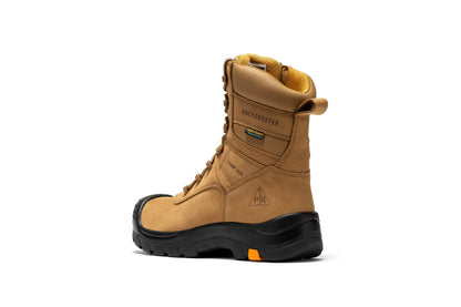 ROCKROOSTER Beaufort Men's Brown 8 inch Waterproof Composite Toe Work