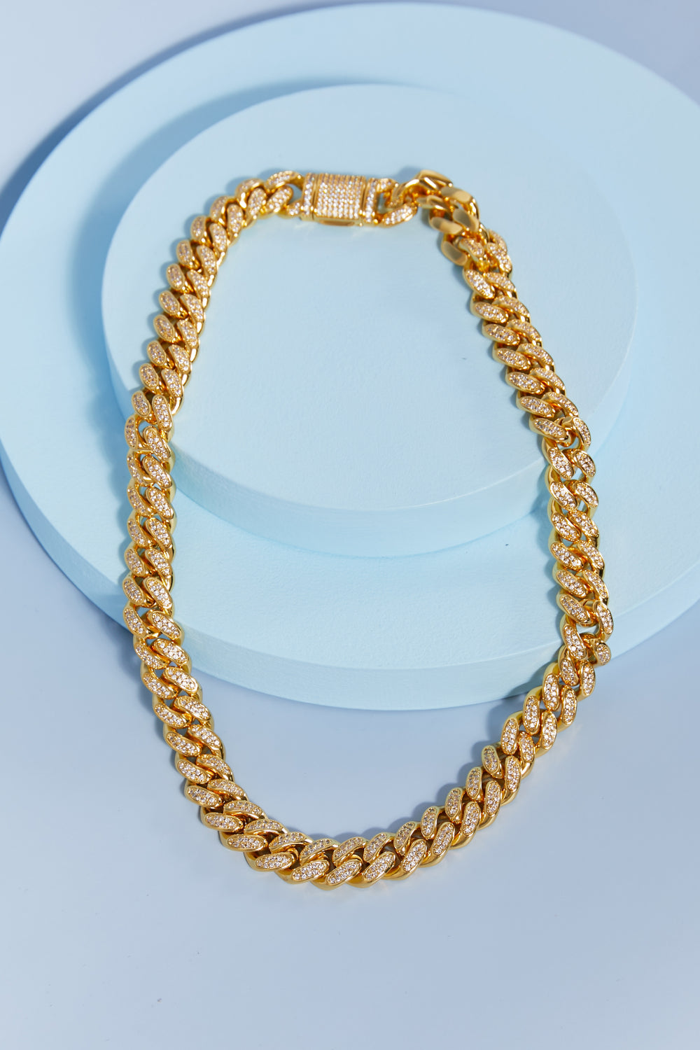 Brass Curb Chain Women Necklace