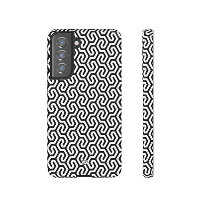 TWISTED GRID | Tough Phone Case