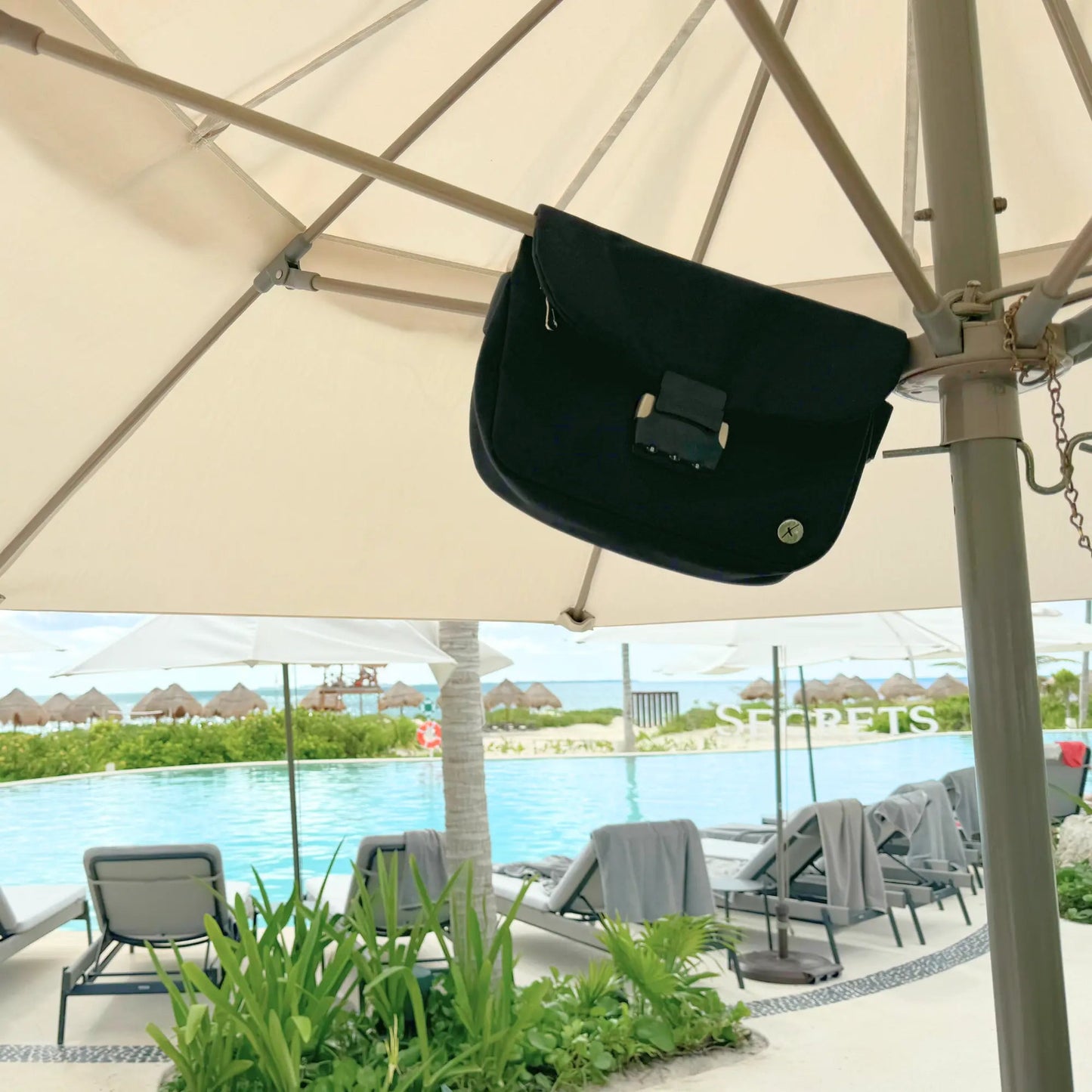 Lockable Crossbody Travel Women Bag