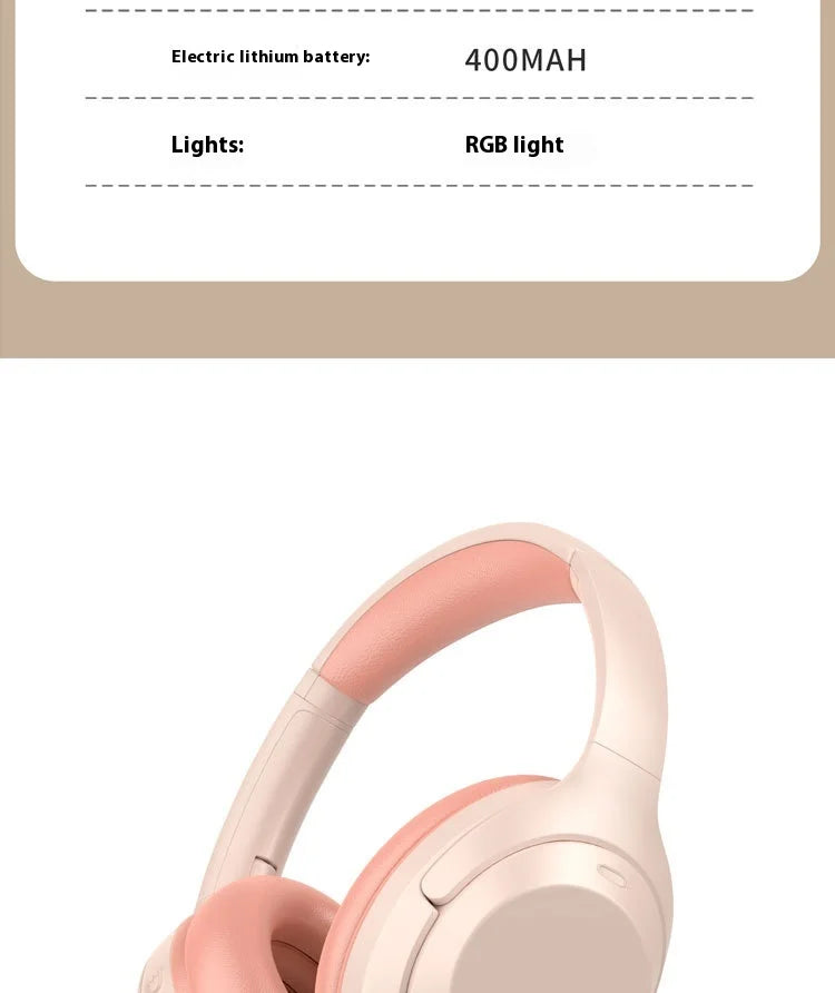 Wireless for Bluetooth Headset with ANC Fashionable Bass Game Sports Features for Mobile Phones