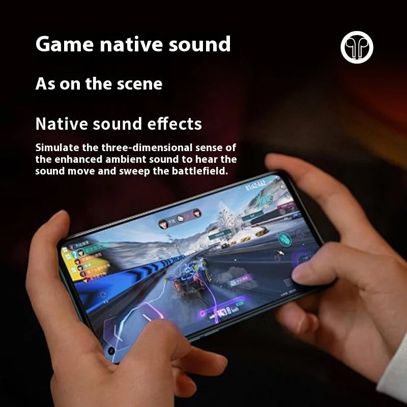 Wireless for Bluetooth Headset with ANC Fashionable Bass Game Sports Features for Mobile Phones