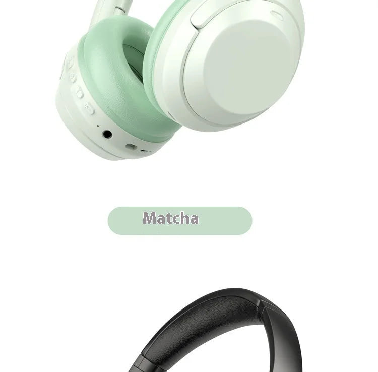 Wireless for Bluetooth Headset with ANC Fashionable Bass Game Sports Features for Mobile Phones