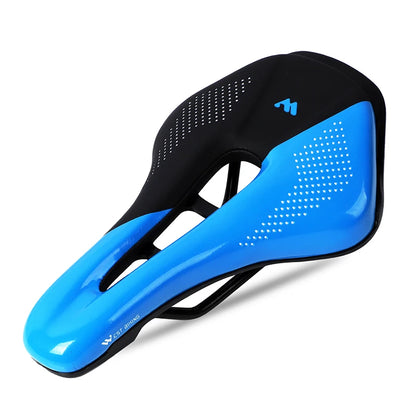 WEST BIKING Bicycle Saddle Comfortable Bike Seat Wear-resistant PU Leather Hollow Road Bicycle Parts Cycling Saddle Bike Cushion