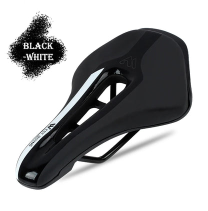 WEST BIKING Bicycle Saddle Comfortable Bike Seat Wear-resistant PU Leather Hollow Road Bicycle Parts Cycling Saddle Bike Cushion