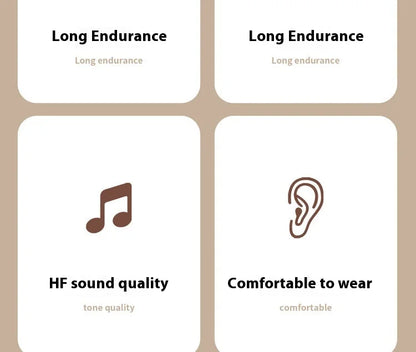 Wireless for Bluetooth Headset with ANC Fashionable Bass Game Sports Features for Mobile Phones