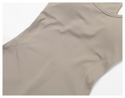 Air Chest Pad Bum Lift Shorts Yoga Bodysuit - Zara-Craft