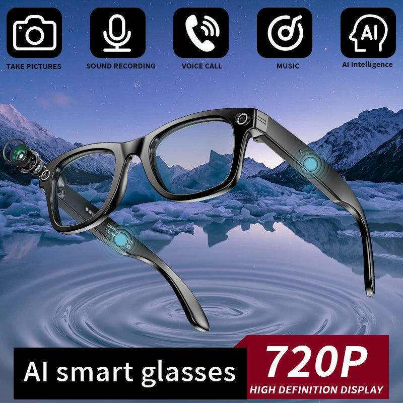 LIGE Smart Glasses Photography Video AI Intelligent Interactive Translation IOS Andirod Glasses