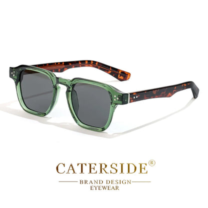 CATERSIDE Classic Square Sunglasses Luxury Brand Sun Glasses Travel Beach Party Festival