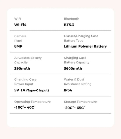 OUIO New Smart Glasses with Camera Video Recording AI Photo Recognition Bluetooth Call Voice Translation Unisex Sunglasses