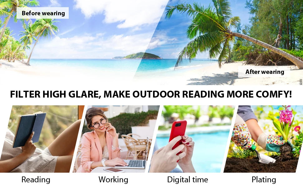 MARE AZZURO Reading Sunglasses Women Vintage Computer Glasses For Farsightedness Cat Eye Magnifying Readers