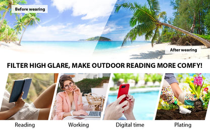 MARE AZZURO Reading Sunglasses Women Vintage Computer Glasses For Farsightedness Cat Eye Magnifying Readers