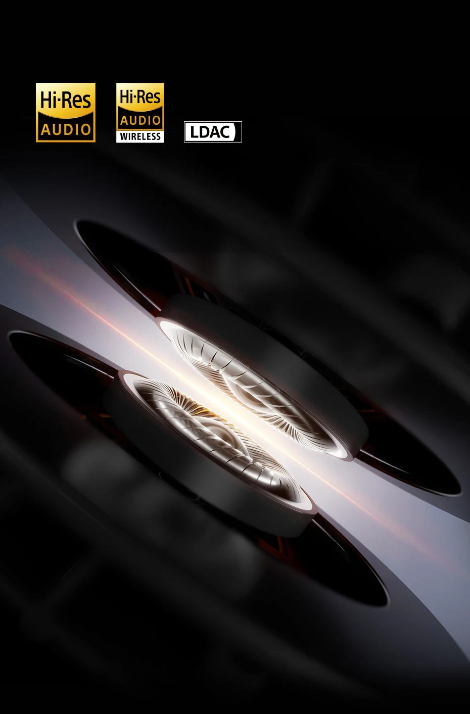 Edifier ANC Wireless Headphone Bluetooth 6.1 Over-ear Headset -49dB Noise Cancelling Earphone Hi-Res Audio