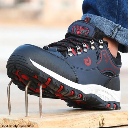 Steel Toe Men Work Safety Boots Sneakers Male Construction Puncture-Proof Security Boots