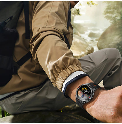 LIGE New Professional GPS Track Sports Smartwatch Outdoor RIDE Run Compass Altimeter 3ATM Fitness Bracelets 540mAh Watches