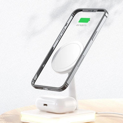 K0EA 15W Wireless Charger Magnetic Suction for Multiple Devices Watch Phone Wireless Charging Base