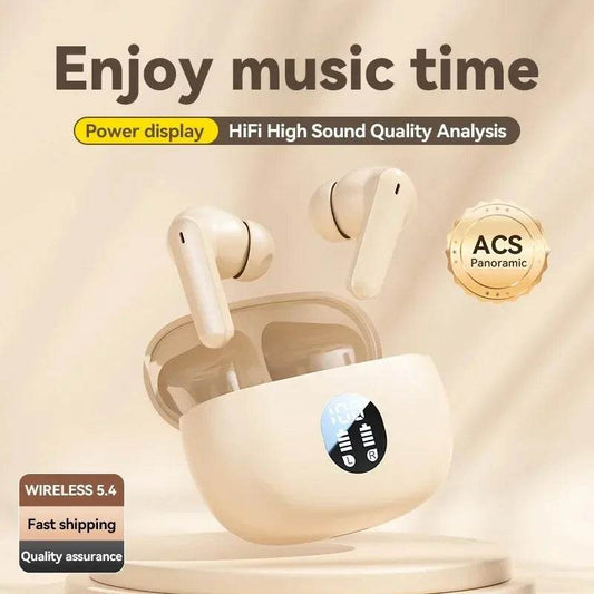 S510 TWS Wireless Headphones Earphone Bluetooth-compatible 5.4 Waterproof Headset with Mic Earbuds - Zara-Craft