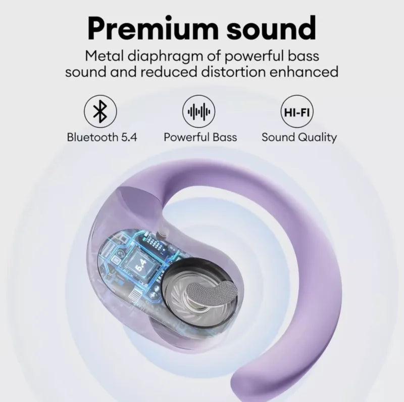 HYUNDAI PRO AI Real Time Translator Earbuds 98% Accuracy Wireless BT Translation Earphones for Travel Business Learning