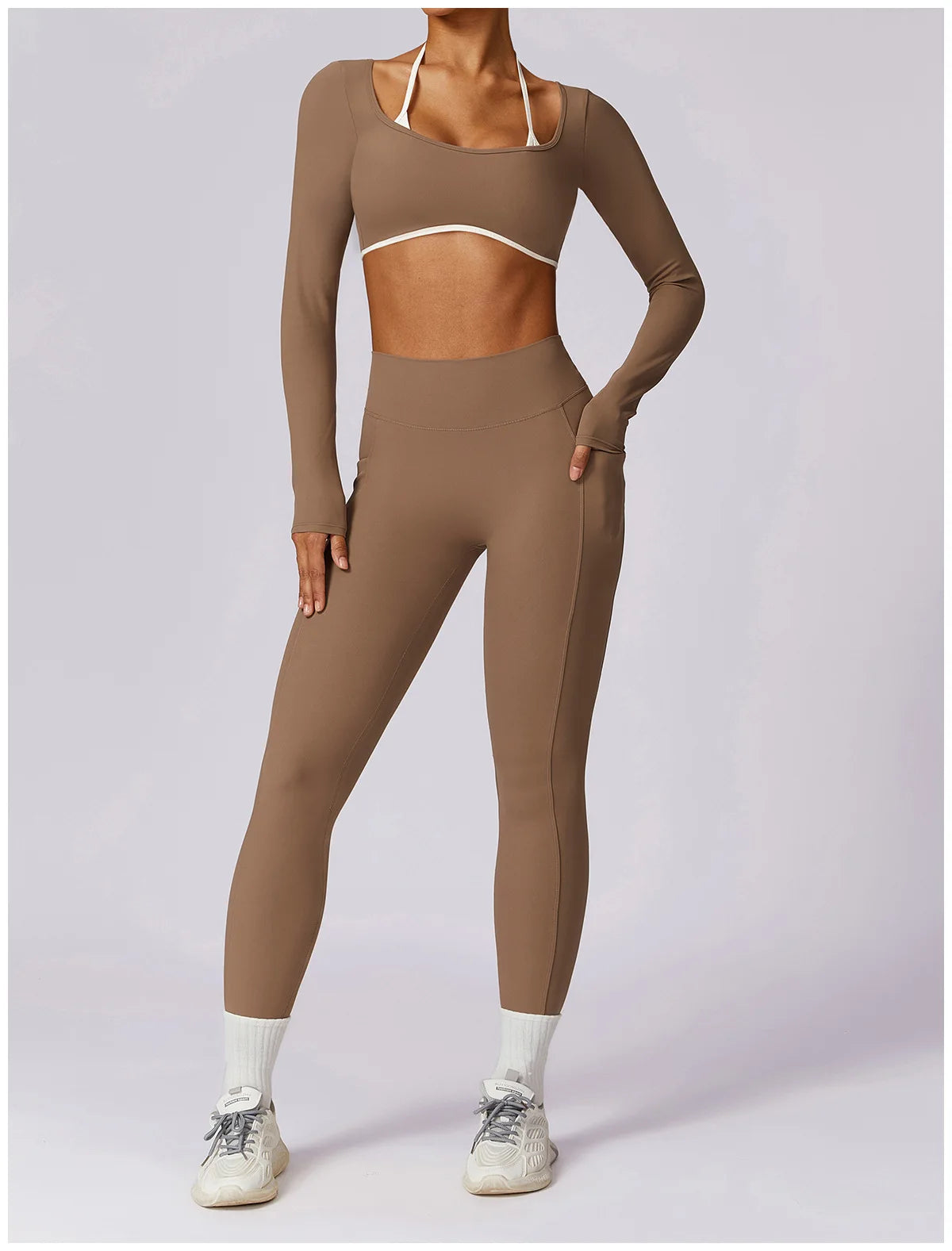 2Pcs Gym Set Women Workout Backless Yoga Suit Running Legging Fitness Bra Sports Suit Female