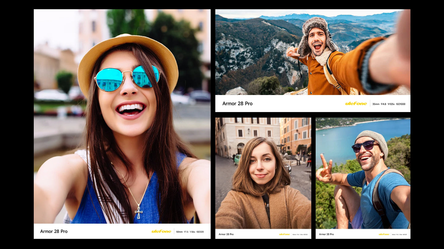Ulefone Armor 28 Pro 5G AI Rugged Phone 512GB ROM Smartphone 120W MTK Dimensity 7300  10600mAh 6.67”AMOLED 64MP Mobile phone