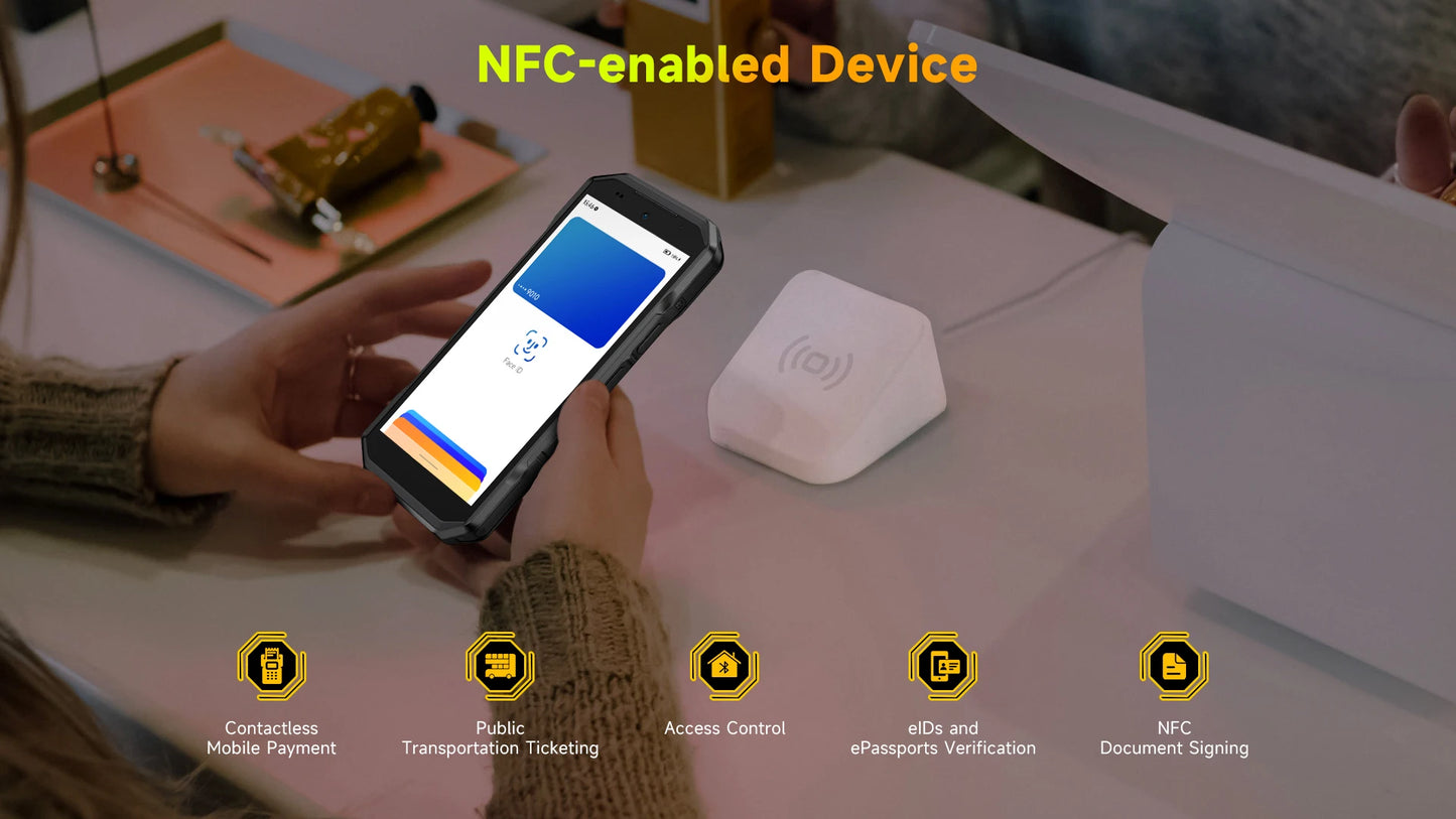 Ulefone Armor X32 4G Rugged Phone Android 14 Waterproof Smartphone 12GB RAM, 128GB ROM NFC Night Mobile Phone Global Version