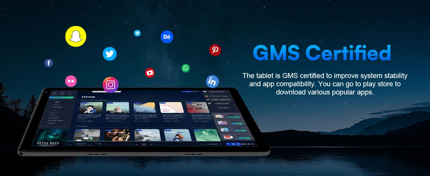 10 Inch Tablet Android 15 