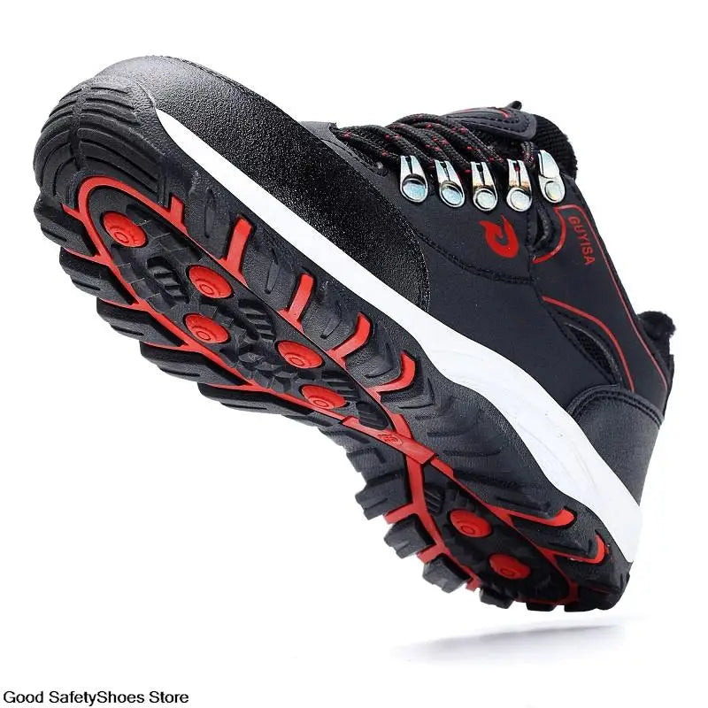 Steel Toe Men Work Safety Boots Sneakers Male Construction Puncture-Proof Security Boots