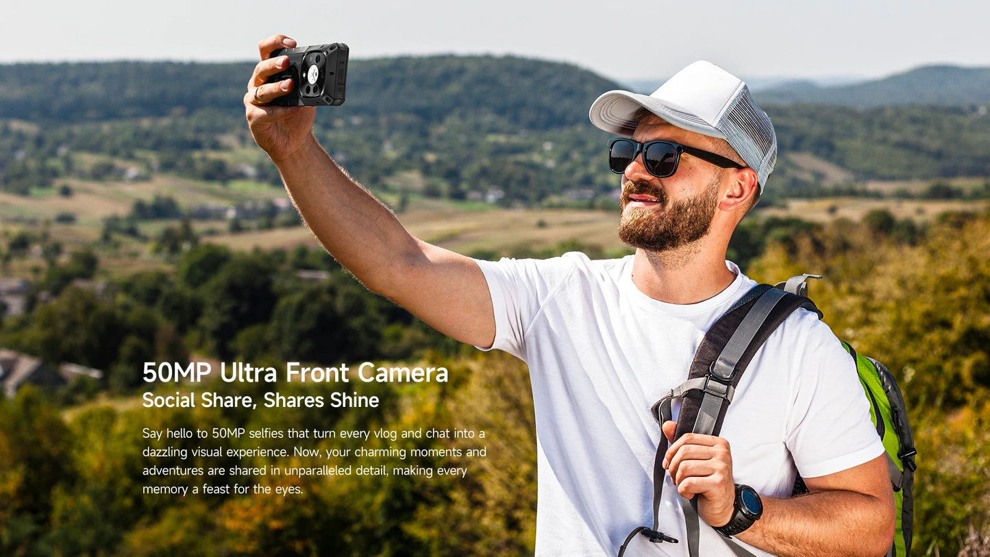 Ulefone Armor 28 Pro 5G AI Rugged Phone 512GB ROM Smartphone 120W 10600mAh 6.67”【Ships from US