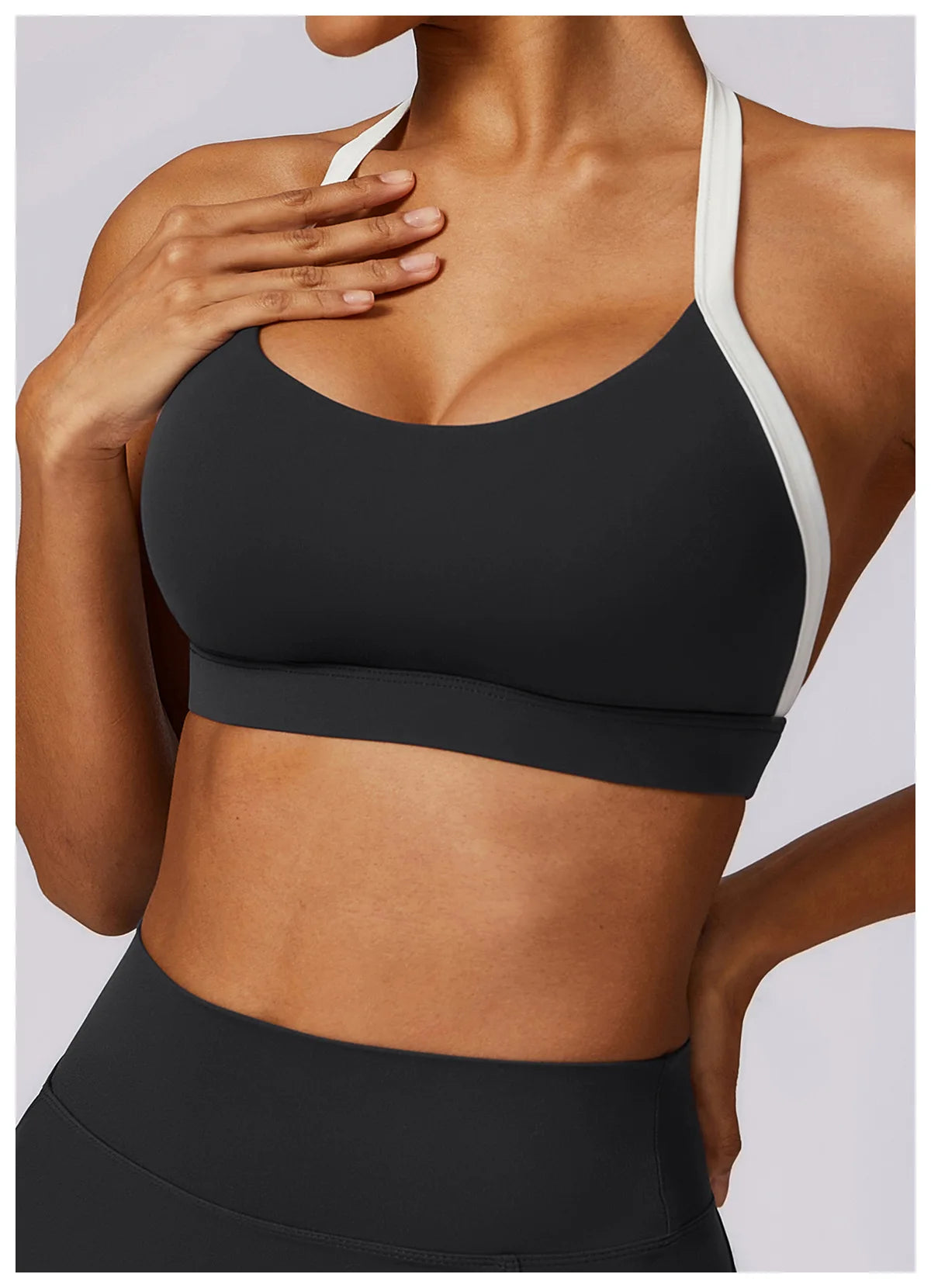 2Pcs Gym Set Women Workout Backless Yoga Suit Running Legging Fitness Bra Sports Suit Female