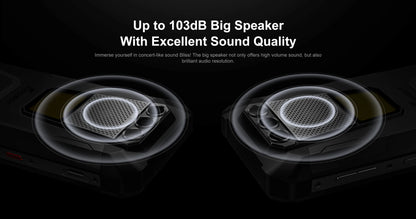 FOSSIBOT F106 PRO MTK G85 4G Android 14 15GB(8+7GB Extended) 256GB ROM Rugged Smartphone 12000mAh Battery 48MP Camera
