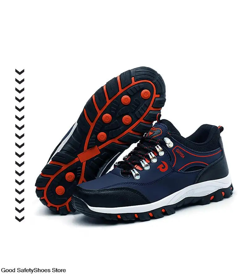 Steel Toe Men Work Safety Boots Sneakers Male Construction Puncture-Proof Security Boots