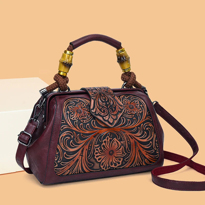 Badiman High Quality Handmade Luxury Handbag For Women Leather Shoulder Bag